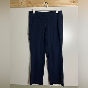 Duluth Trading Co. Straight Leg Leggings Navy Blue Women Size 1Xx31